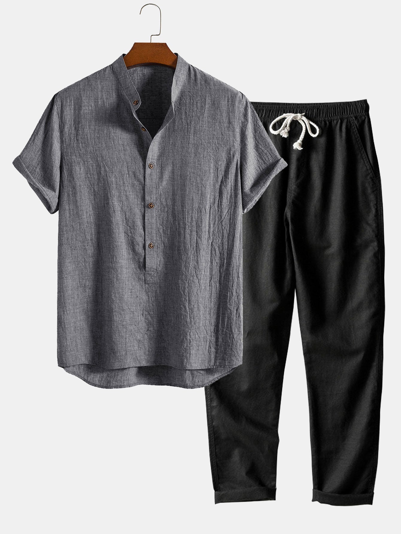 Monaco-Luxe™ | Le Dominica — Ensemble Chemise Légère