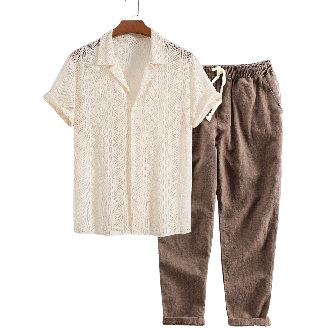 Monaco-Luxe™ | Le Malé — Ensemble Polo Élégant