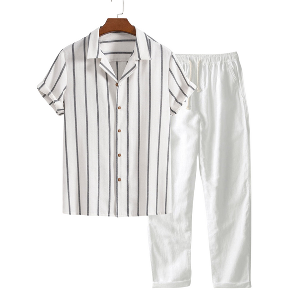 Monaco-Luxe™ | Le Havana — Ensemble Polo & Pantalon