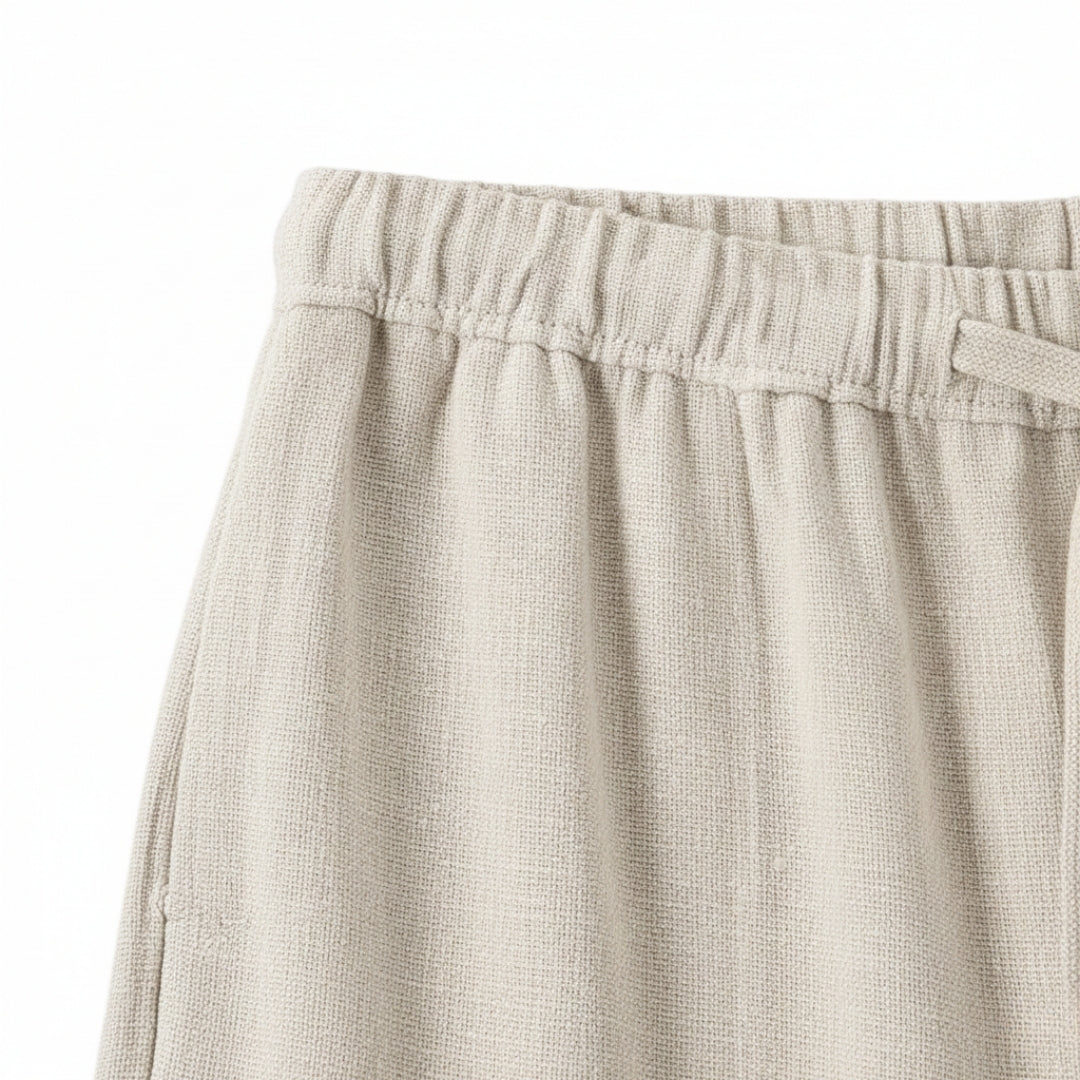 Monaco-Luxe™ | Le Lin — Ensemble Chemise & Pantalon