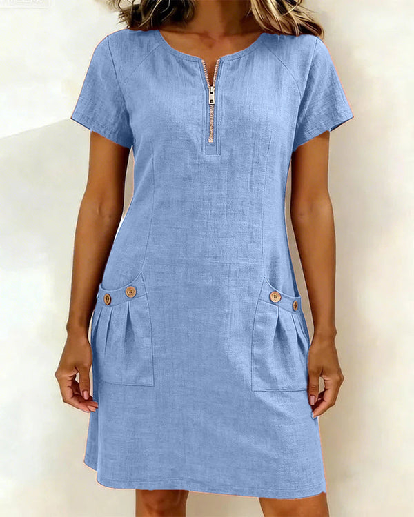 La Mistral — Robe Zip & Poches