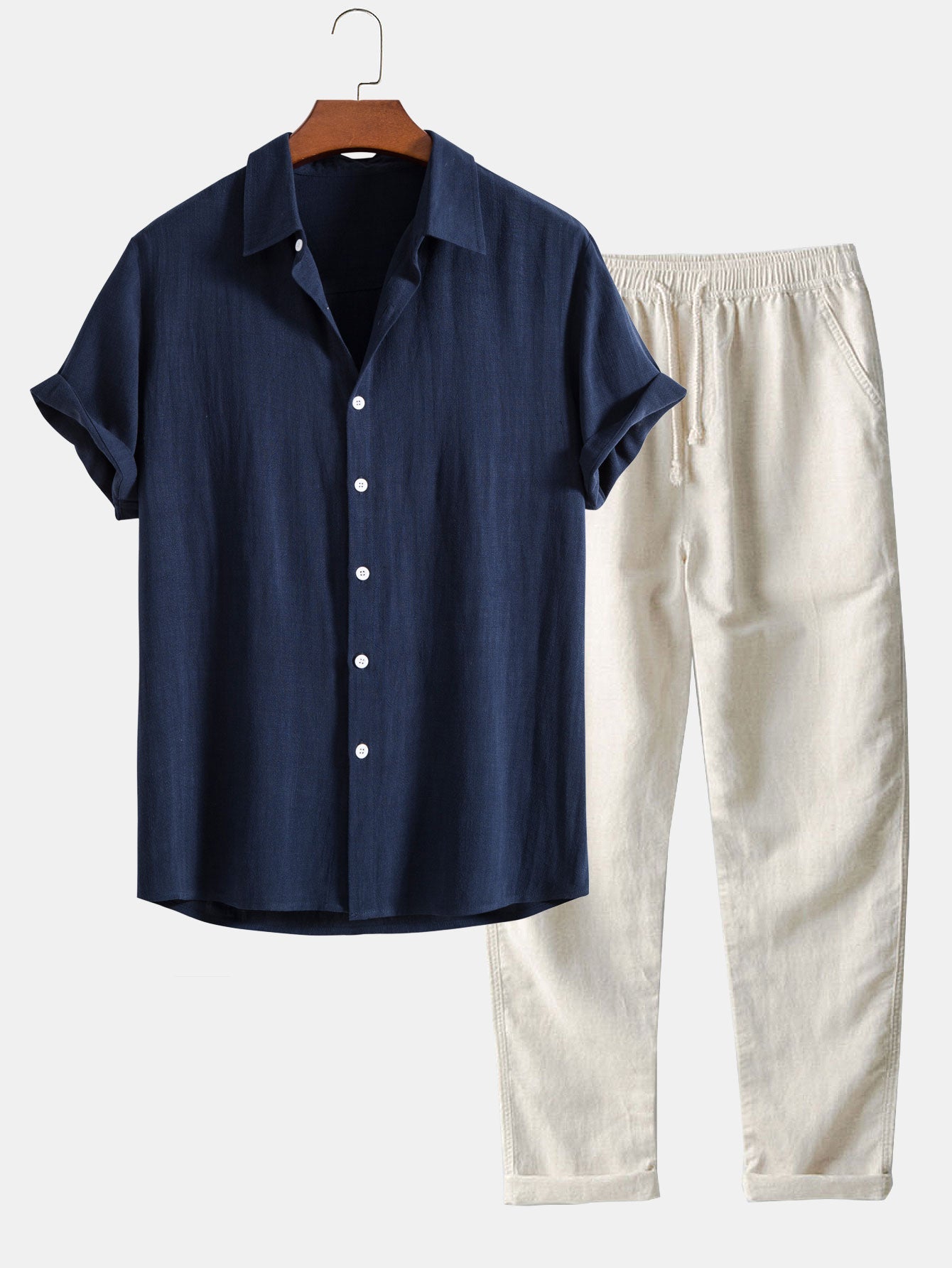 Monaco-Luxe™ | Le Palau — Ensemble Polo & Pantalon