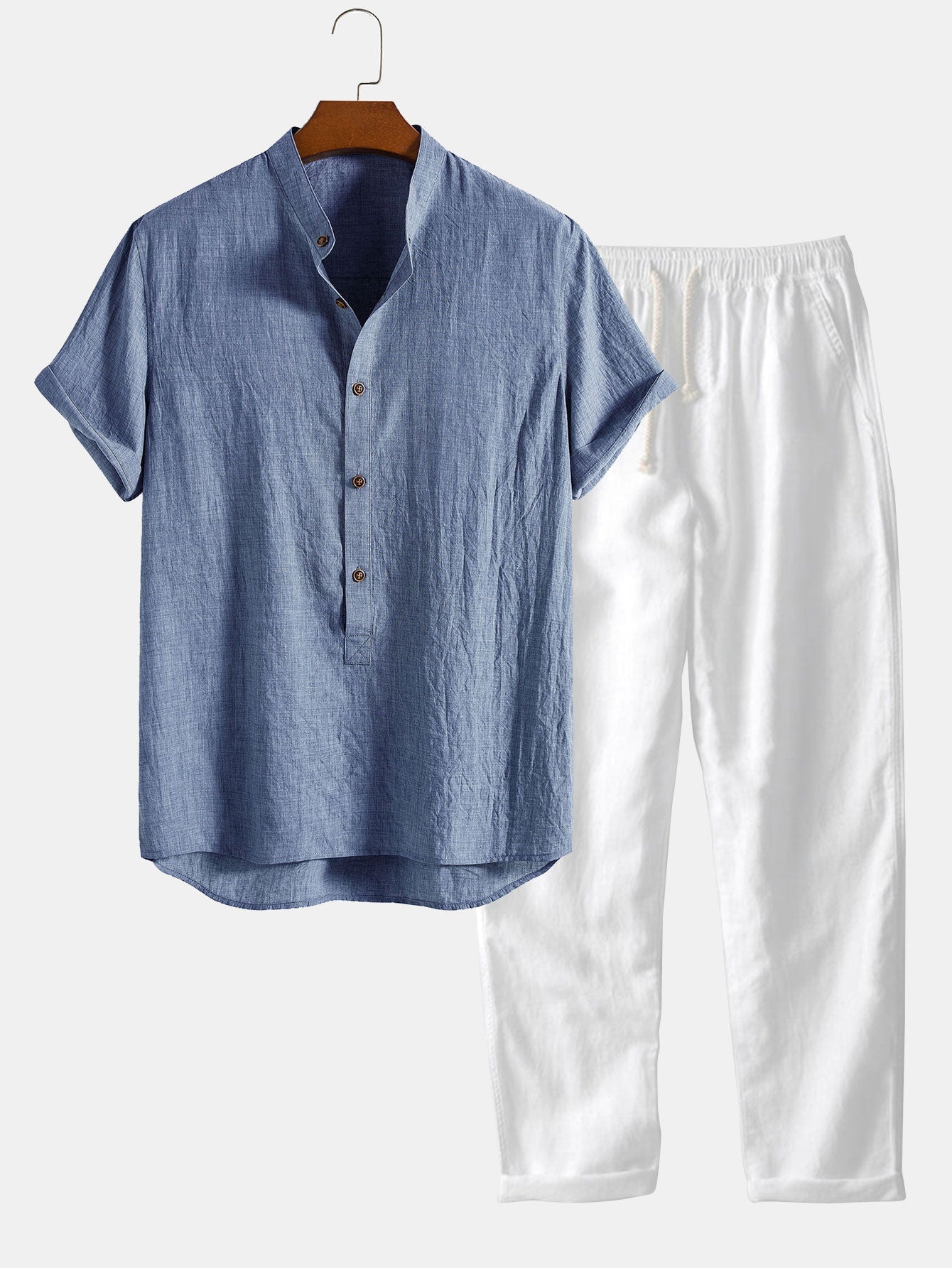 Monaco-Luxe™ | Le Dominica — Ensemble Chemise Légère