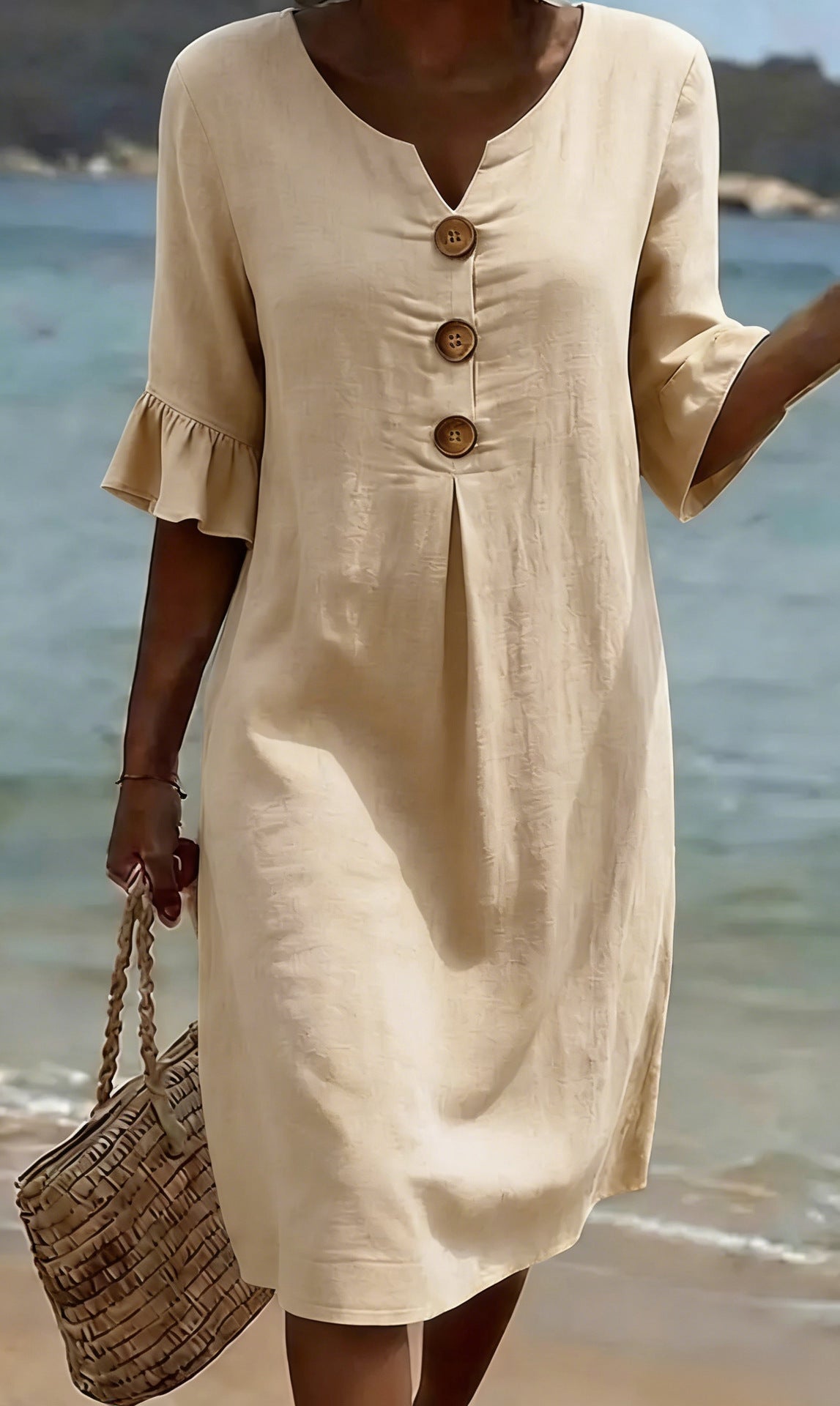 Monaco-Luxe™ | La Céleste — Robe Légère Été