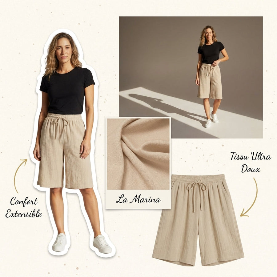 Le confort d'un pantalon, la légèreté d'un short.