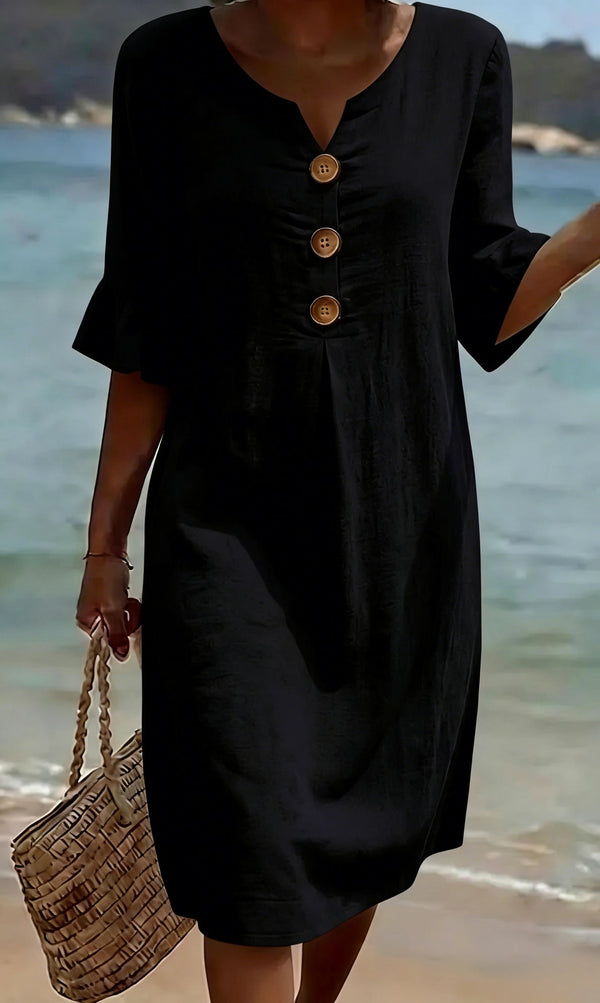 Monaco-Luxe™ | La Tendre — Robe Florale Casual